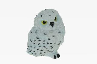 Obrázek z Sova sněžná polyresin 5,5cm (12) 